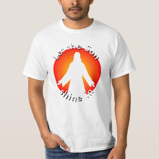 Religiöse Sportswear JESUS LIESS SON SHINE IN T T-Shirt (Vorderseite)