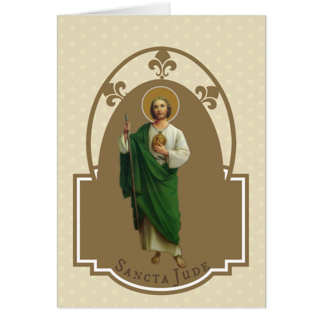 Religiöse St. Jude Gebet Schutzheilige der Hoffnun (Vorne)