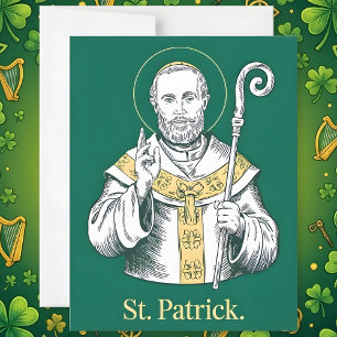 Religiöse St. Patrick's Day Karte