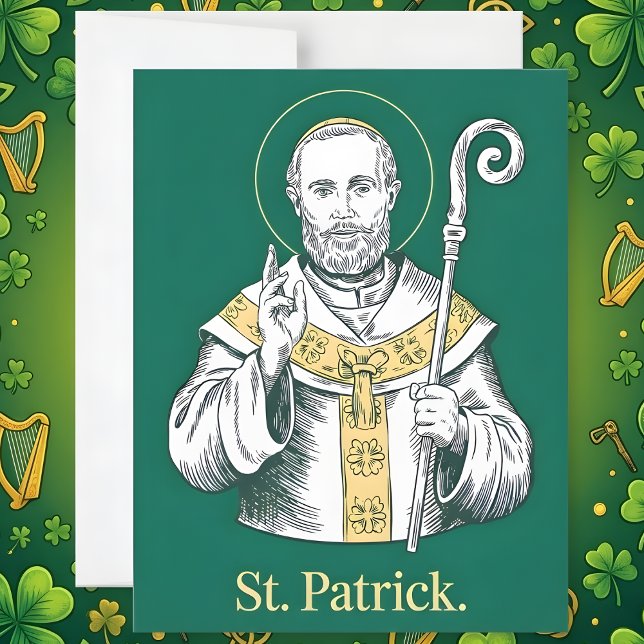Religiöse St. Patrick's Day Karte (Von Creator hochgeladen)