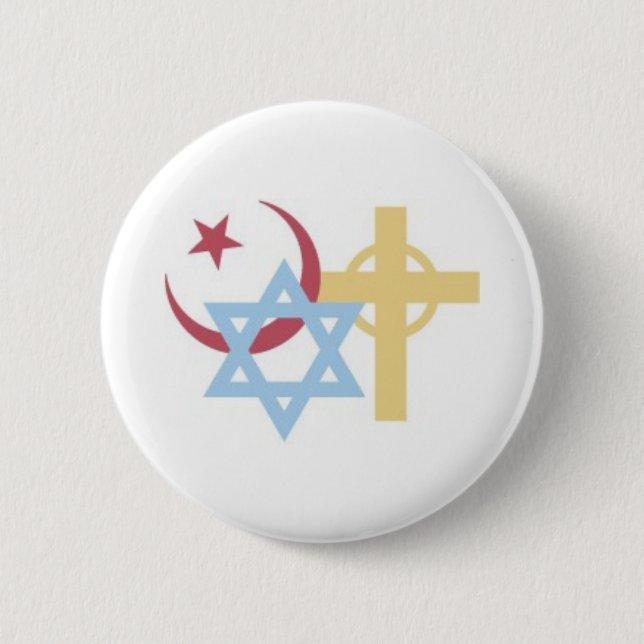 Religiöse Symbole Button (Vorderseite)