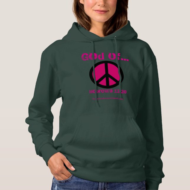 Religiöse Zitate Inspiration Hoodie (Vorderseite)