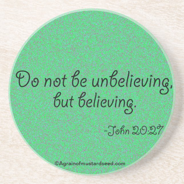 Religiöse Zitate Untersetzer (Vorne)