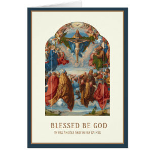 Religiöser Allerheiligen-Tag Heilige Dreifaltigkei