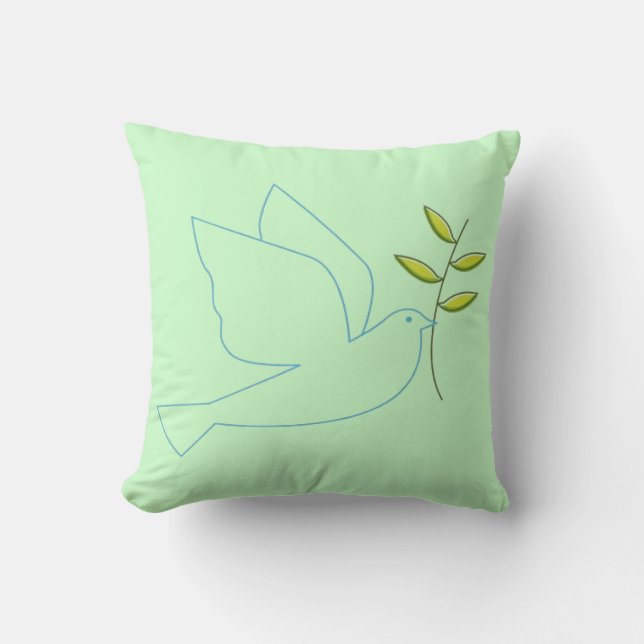 Religiöser Ausdruck amerikanischer MoJo-Pillow Kissen (Vorderseite)