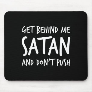 Religiöser Christ Jesus Geh Hinter Mir Satan Und Mousepad