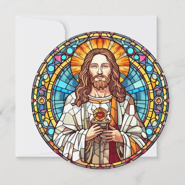 Religiöser Christ Jesus Ostern Feiertagskarte (Vorderseite)