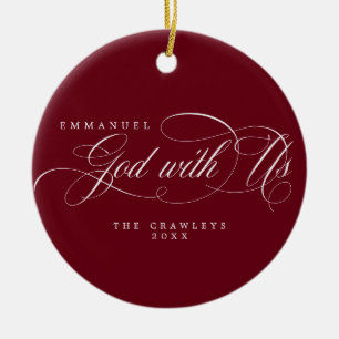 Religiöser Gott mit unserem Foto Keramik Ornament