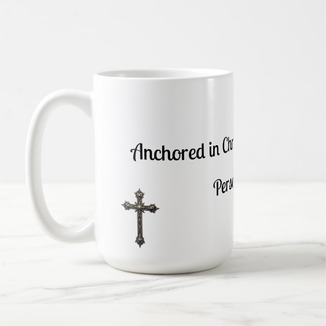 Religiöser In Christus Verankerter Becher Kaffeetasse (Links)