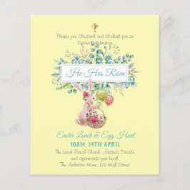 Religiöser Ostereinladungshaushalt