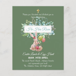 Religiöser Ostereinladungshaushalt