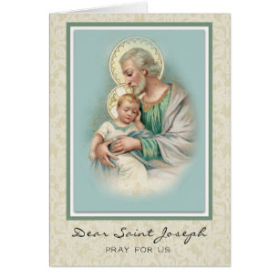 Religiöser St. Joseph Baby Jesus