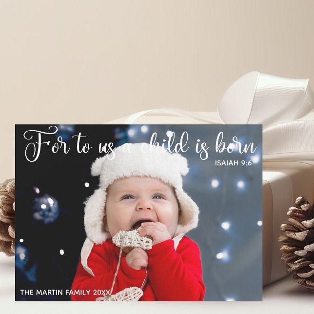 Religiöses Baby Foto Weihnachten Geburtserklärung (Von Creator hochgeladen)