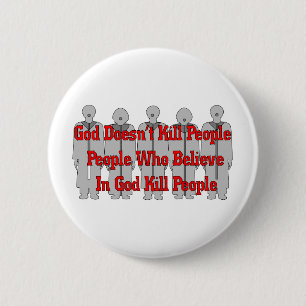 Religiöses Crazies Button