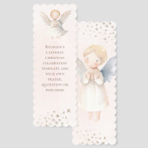 religiöses Ereignis kleine Engel rosa Hintergrund