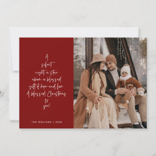 Religiöses, Frohe Weihnachten, Christliches Famili Feiertagskarte