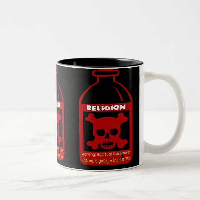 Religiöses Gift Zweifarbige Tasse (Rechts)