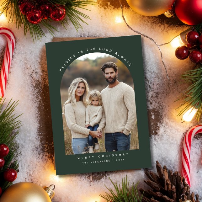 Religiöses Green Arch Foto Freude an Weihnachten (Von Creator hochgeladen)