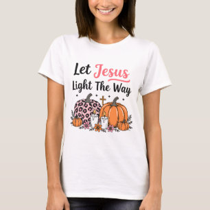 Religiöses Halloween Christlich Lass Jesus Licht d T-Shirt