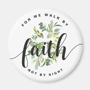Religiöses Kreuz Glaubensbibelvers Magnet
