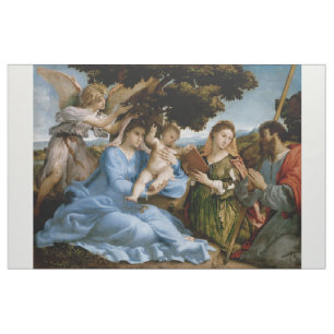 Religiöses Kunstgewohnheitsgewebe Stoff