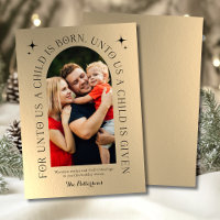 Religiöses Weihnachtsfamilien Foto Minimalistisch