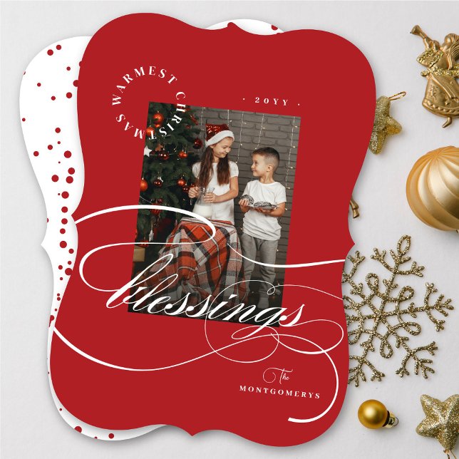 Religiöses Weihnachtssegment Kalligrafisches Foto Feiertagskarte (Von Creator hochgeladen)