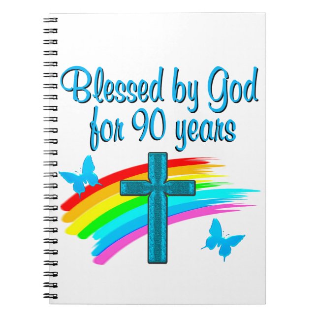 RELIGIOUS 90 YR ALT NOTIZBLOCK (Vorderseite)