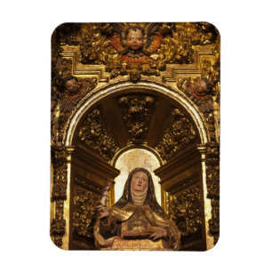Religious art representing Santa Teresa Magnet