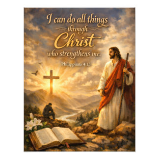 Religious Bible verse sayings quotes wall art Fotodruck