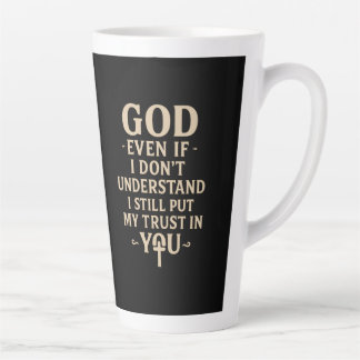 Religious Christian Faith Quote Milchtasse