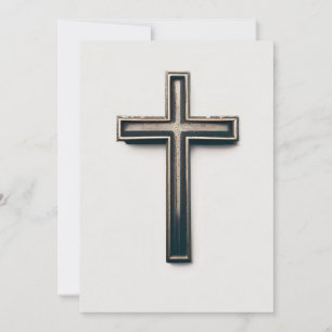 Religious Cross Einladung