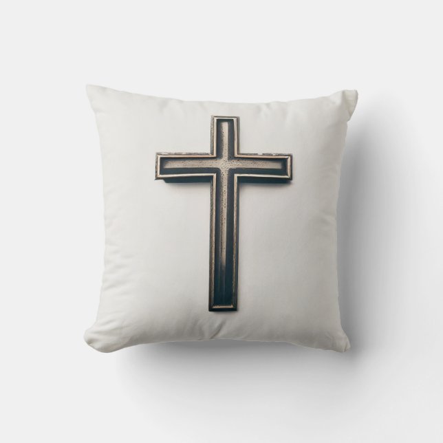 Religious Cross Kissen (Vorderseite)