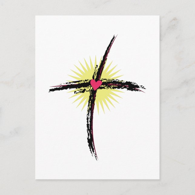 Religious Cross Postkarte (Vorderseite)