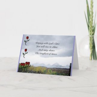 Religious motivational greeting cards feiertagskarte