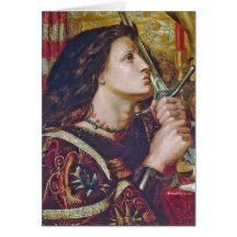Religious St. Joan of Arc Kissing Sword
