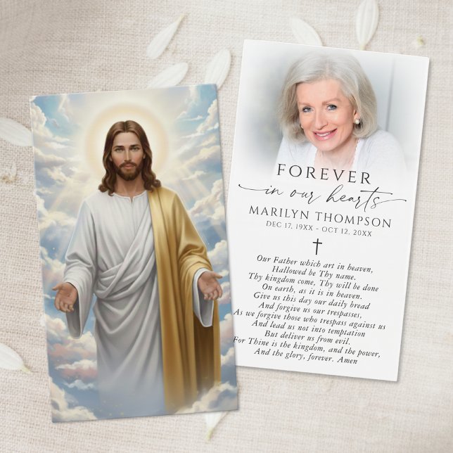 Religious The Lord's Prayer Jesus Prayer Card (Von Creator hochgeladen)