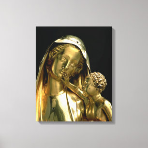 Reliquar der Jungfrau Jeanne d'Evreux, 1339 ( Leinwanddruck