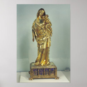 Reliquar der Jungfrau Jeanne d'Evreux Poster