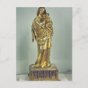 Reliquar der Jungfrau Jeanne d'Evreux Postkarte