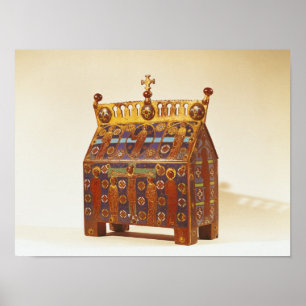 Reliquary chest, 12th-13th century poster