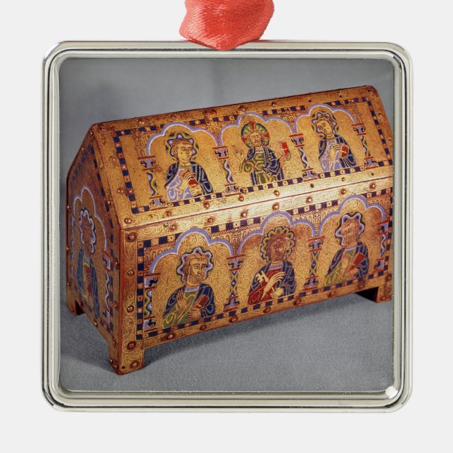 Reliquary von St Anne Silbernes Ornament (Vorne)