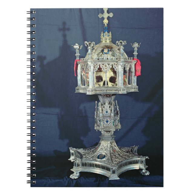 Reliquary von St. Barbara, 14.-1. Jahrhundert Notizblock (Vorderseite)