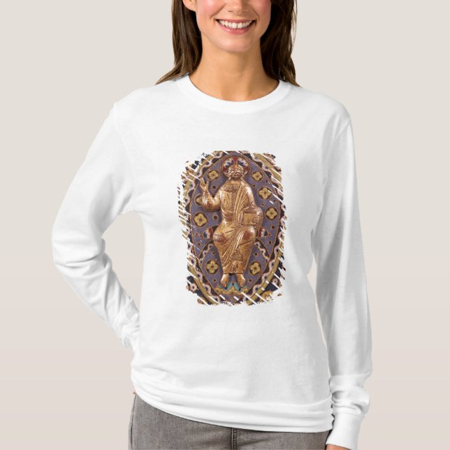Reliquaryplakette, die Christus darstellt T-Shirt (Vorderseite)