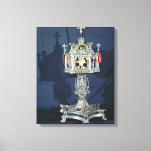 Reliquiar von St. Barbara, 14.-15. Jahrhundert (si Leinwanddruck