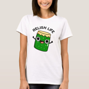 Relish Life Funny Food Puff T-Shirt