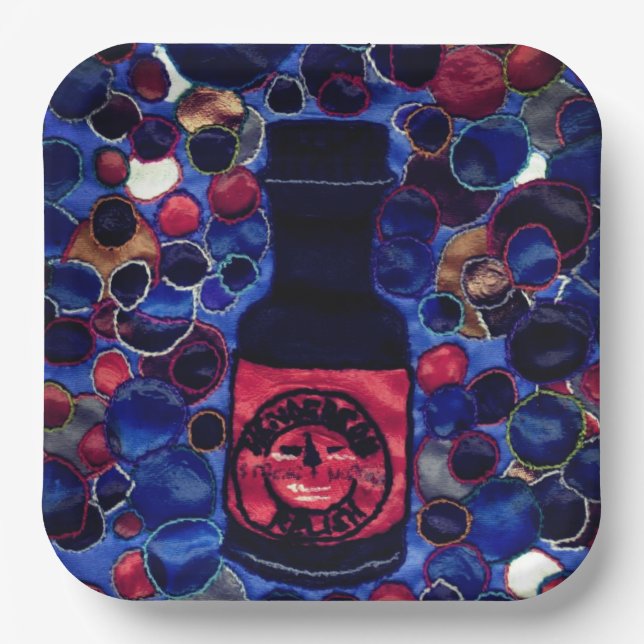 Relish Pappteller (Vorderseite)