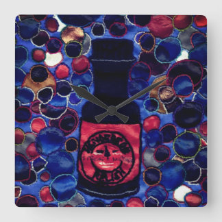 Relish Quadratische Wanduhr