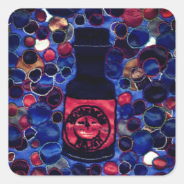 Relish Quadratischer Aufkleber