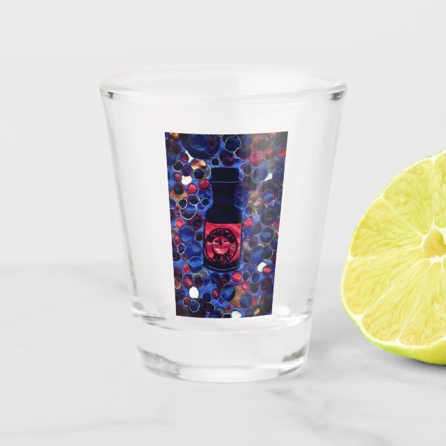 Relish Schnapsglas (Vorderseite)